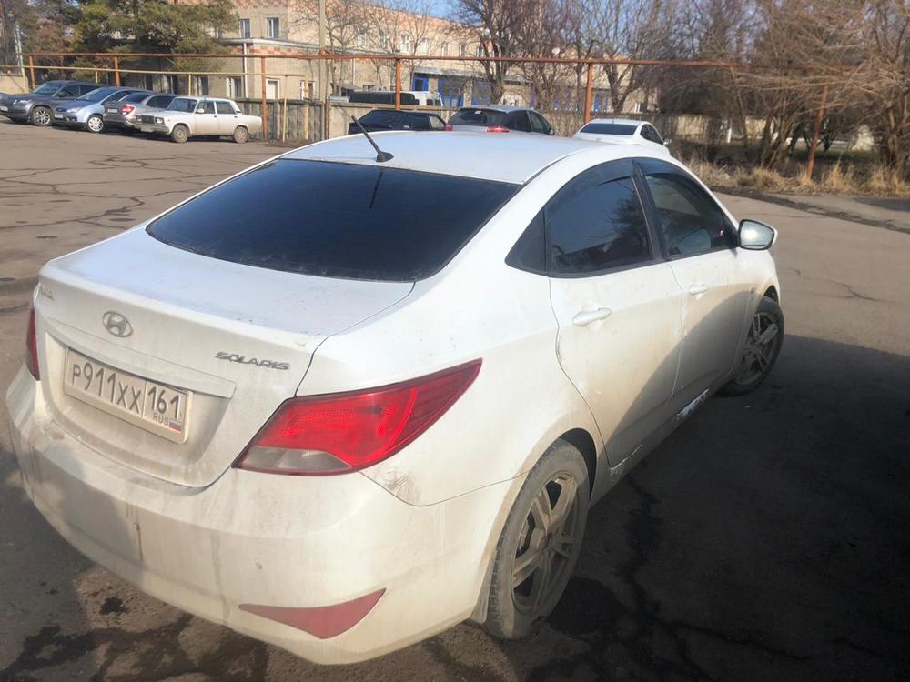 Hyundai Solaris 2014 полиция